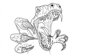 Dinozor boyama sayfası,  coloring page, , 