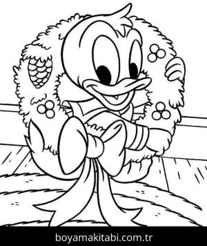 Disney Noel boyama sayfası – ücretsiz yazdır, boyama etkinliği