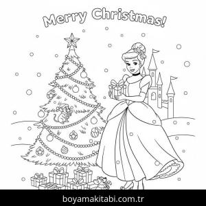 Disney Noel boyama sayfası – yaratıcılık, eğlenceli etkinlik