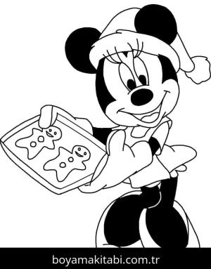 Disney Noel boyama sayfası – sanatsal çalışma, çocuklar için