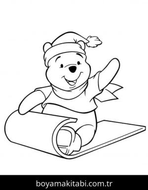 Disney Noel boyama sayfası – çocuklar için, çizgi film temalı