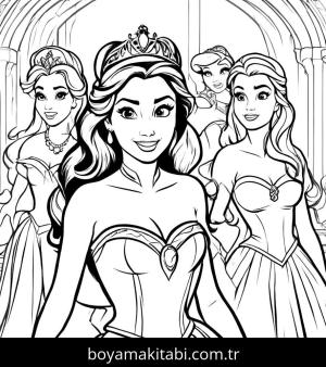 Disney Princess boyama sayfası,  coloring page, , 