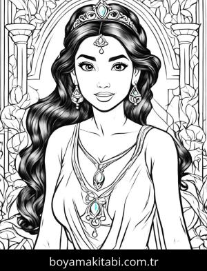 Disney Princess boyama sayfası,  coloring page, , 