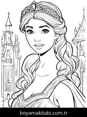 Disney Princess boyama sayfası,  coloring page, , 