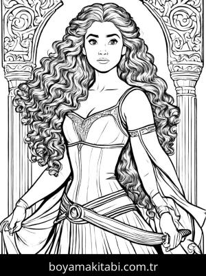 Disney Princess boyama sayfası,  coloring page, , 