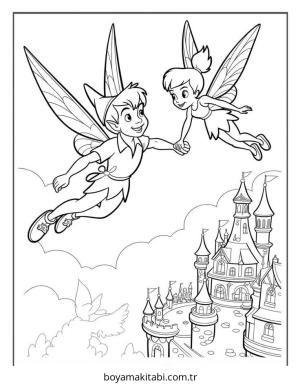 Disney boyama sayfası – okul öncesi, evde etkinlik