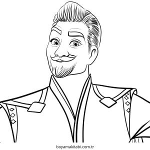 Disney boyama sayfası – el becerilerini geliştirir, boyama çalışması