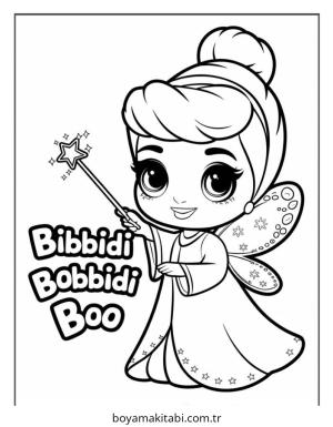 Disney boyama sayfası – PDF indir, sevimli karakter