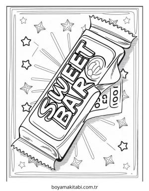 Disney boyama sayfası – sanatsal çalışma, çocuklar için