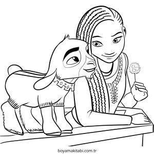 Disney boyama sayfası – okul öncesi, evde etkinlik