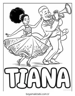 Disney boyama sayfası – çocuk aktivitesi, PDF indir