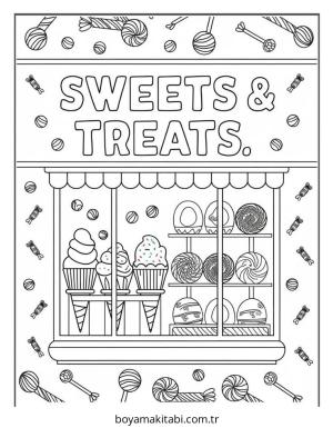 Disney boyama sayfası – çocuklar için, çizgi film temalı