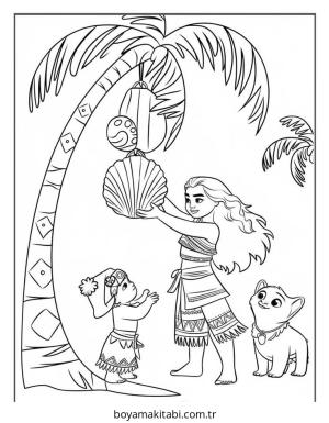 Disney boyama sayfası – sanatsal çalışma, çocuklar için