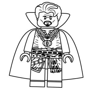 Dr. Strange boyama sayfası,  coloring page, Lego dünyanın kurtarıcısı, 