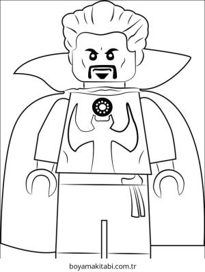 Dr. Strange boyama sayfası – çocuk aktivitesi, PDF indir