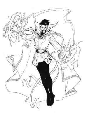 Dr. Strange boyama sayfası,  coloring page, Doktor Strange’in Büyüsü, 