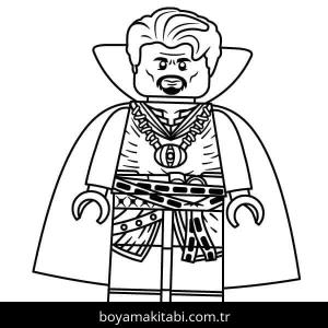 Dr. Strange boyama sayfası – okul öncesi, evde etkinlik