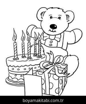 Doğum günü Boyama