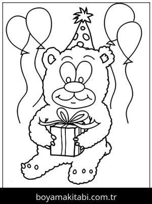 Doğum günü Boyama