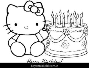 Doğum günü Boyama