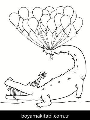 Doğum günü boyama sayfası – ücretsiz yazdır, boyama etkinliği