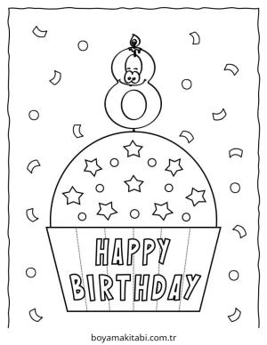 Doğumgünü Boyama