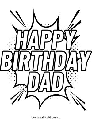 Doğumgünü Boyama Sayfaları