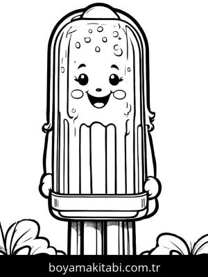Dondurma boyama sayfası,  coloring page, , 