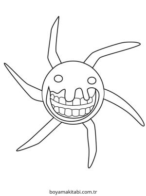 Doors Roblox boyama sayfası – çocuk aktivitesi, PDF indir