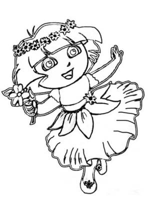 Dora boyama sayfası,  coloring page, Latin Kızı Dora, 