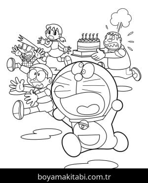Doraemon boyama sayfası 48602,  coloring page, 
