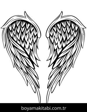 Dövme boyama sayfası – çocuklar için, çizgi film temalı