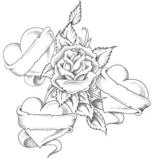 Dövme boyama sayfası,  coloring page, masalsı, çerçeveli, doğal