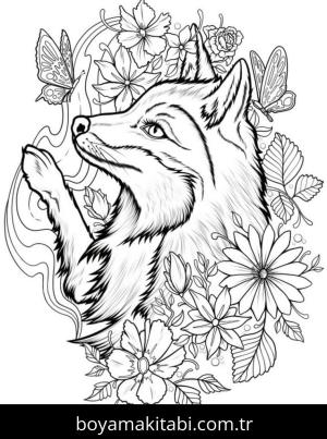 Dövme boyama sayfası – okul öncesi, evde etkinlik