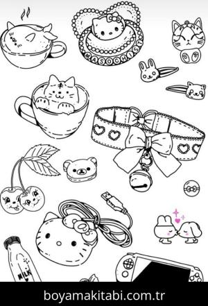 Dövme boyama sayfası – yaratıcılık, eğlenceli etkinlik