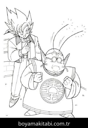 Dragon Ball Z Boyama