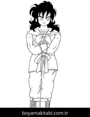 Dragon Ball Z boyama sayfası – boyama etkinliği, çocuk aktivitesi