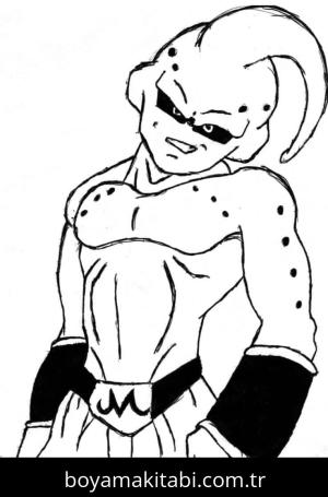 Dragon Ball Z boyama sayfası – evde etkinlik, ücretsiz yazdır