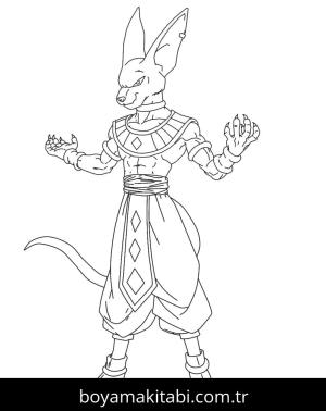 Dragon Ball Z boyama sayfası – evde etkinlik, ücretsiz yazdır