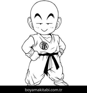 Dragon Ball Z boyama sayfası – okul öncesi, evde etkinlik