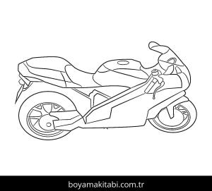 Ducati Motosiklet boyama sayfası – ücretsiz yazdır, boyama etkinliği