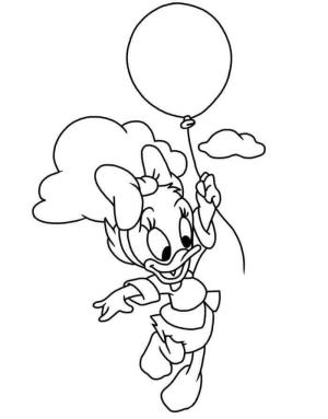 Ducktales boyama sayfası,  coloring page, Webby Vanderquack Ördek Masalları, 