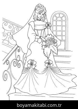Düğün Boyama Sayfaları