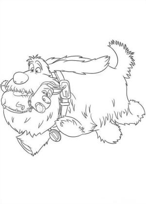 Duke boyama sayfası,  coloring page, Max Koşu ile Duke, 