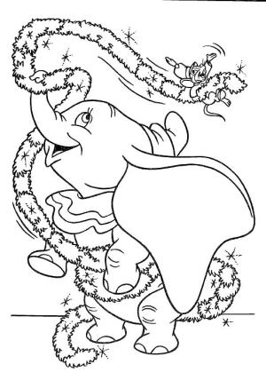 Dumbo boyama sayfası,  coloring page, Dumbo 22, 