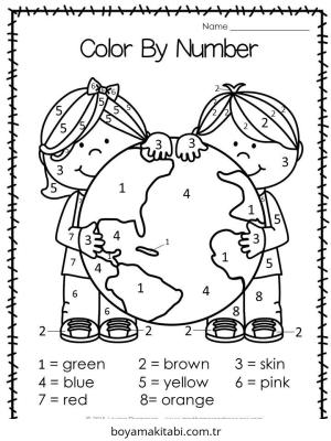 Dünya Günü Boyama