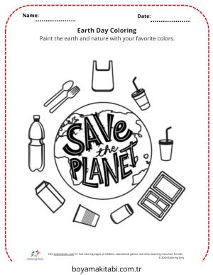 Dünya Günü Boyama