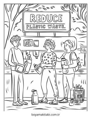 Dünya boyama sayfası – yaratıcılığı geliştirir, keyifli zaman