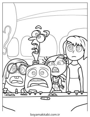 Duygular boyama sayfası – yaratıcılığı geliştirir, keyifli zaman