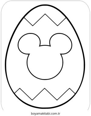 Easter boyama sayfası – yaratıcılığı geliştirir, keyifli zaman